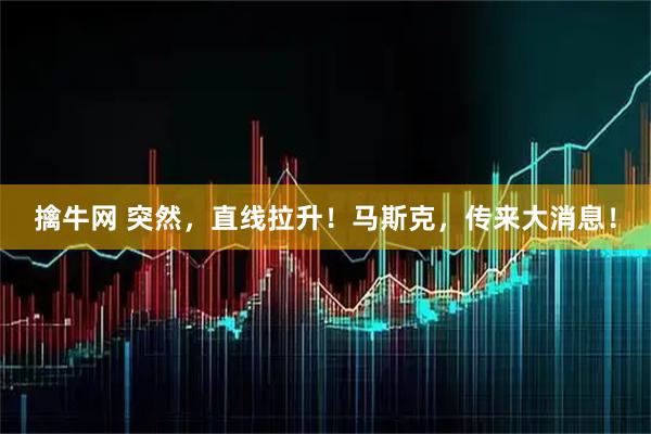 擒牛网 突然，直线拉升！马斯克，传来大消息！